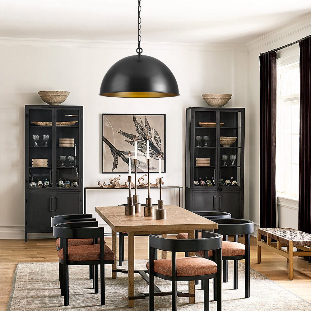 Freyza | Aevuvyx Industrial Farmhouse Pendant Light – Industrial Kitchen Dining Room