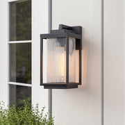 Freyza | Vireon moderne Outdoor-Glas-Wandleuchte – modernes Wohnzimmer, Flur