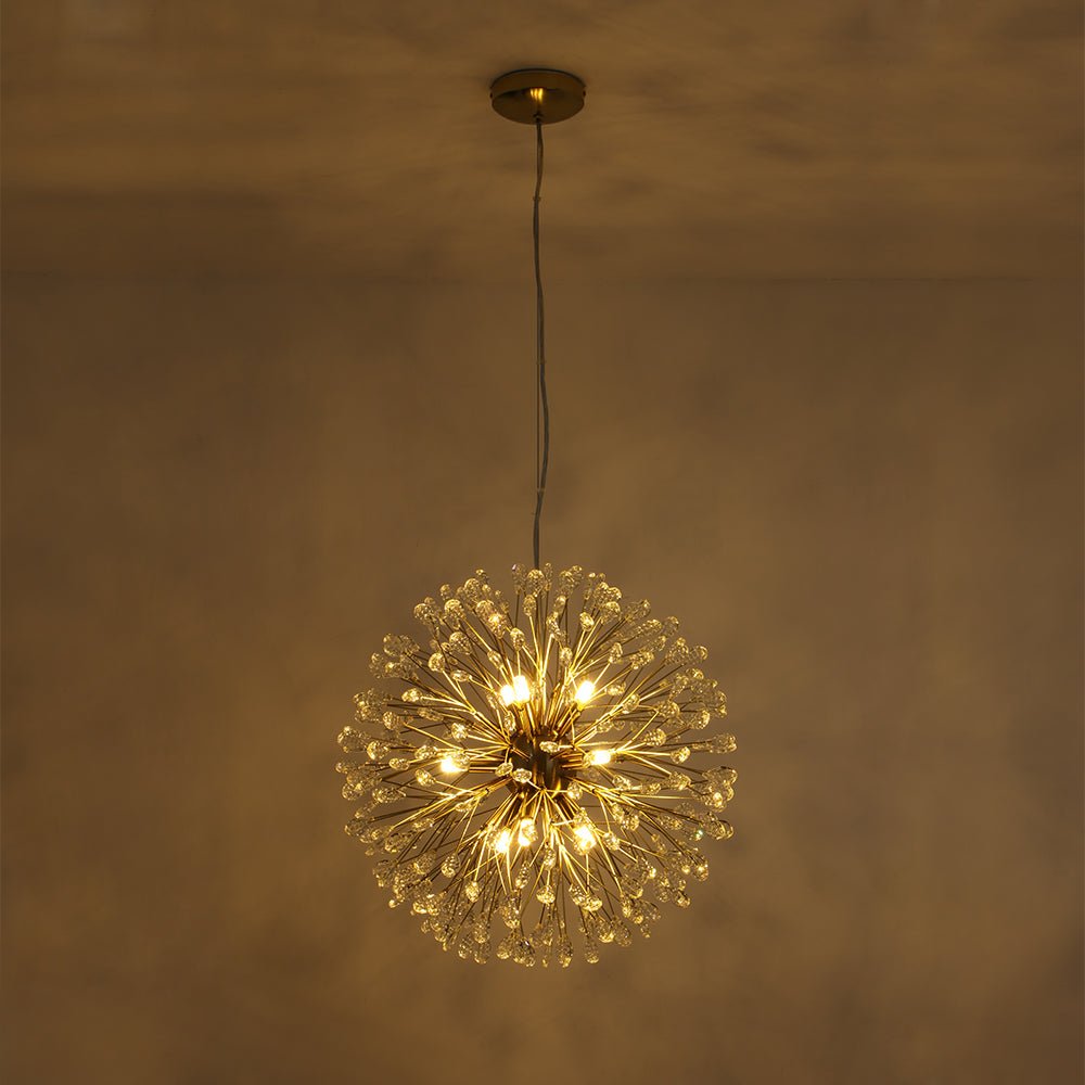 Freyza | Brygge Luxury Firework Crystal Chandelier – Dining Room Living Room