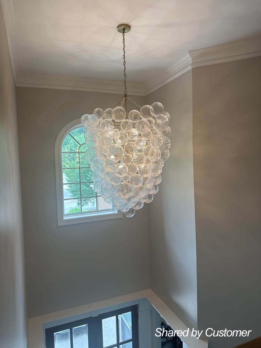 Freyza | Dagen Luxury Entry Glass Chandelier – Dining Room Living Room