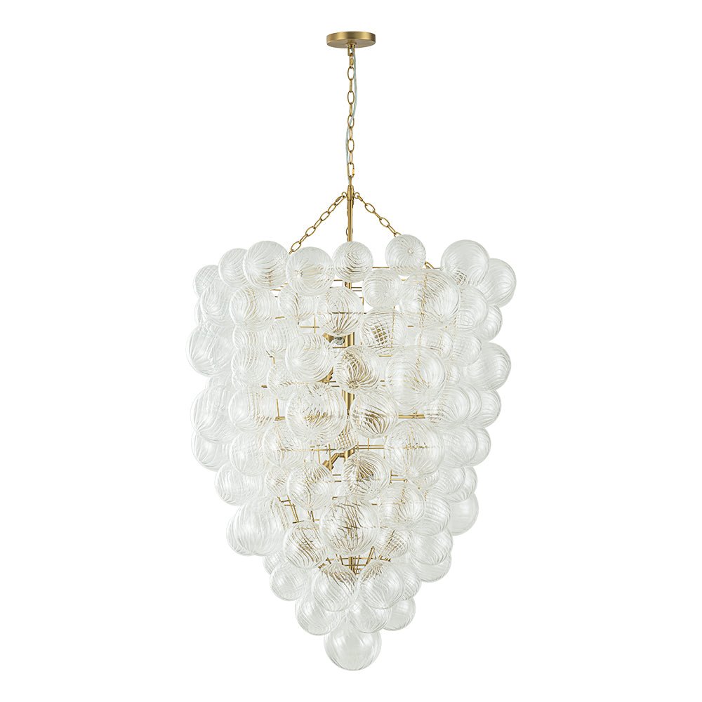 Freyza | Dagen Luxury Entry Glass Chandelier – Dining Room Living Room