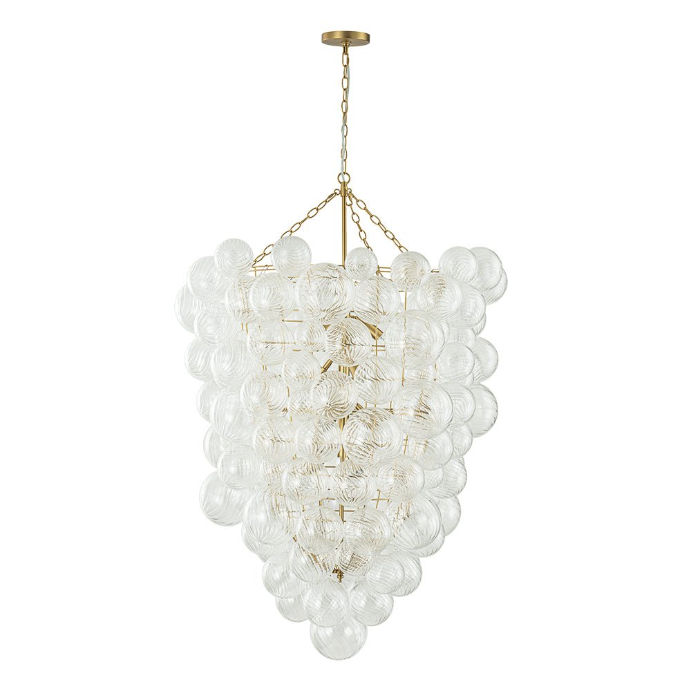 Freyza | Dagen Luxury Entry Glass Chandelier – Dining Room Living Room