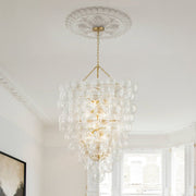 Freyza | Dagen Luxury Entry Glass Chandelier – Dining Room Living Room