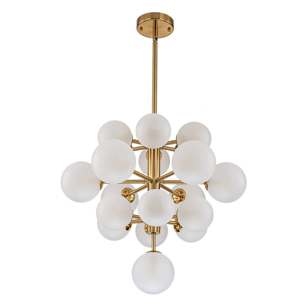 Freyza | Xenulix Mid-Century Sputnik Glass Chandelier – Mid-Century Dining Room Living Room