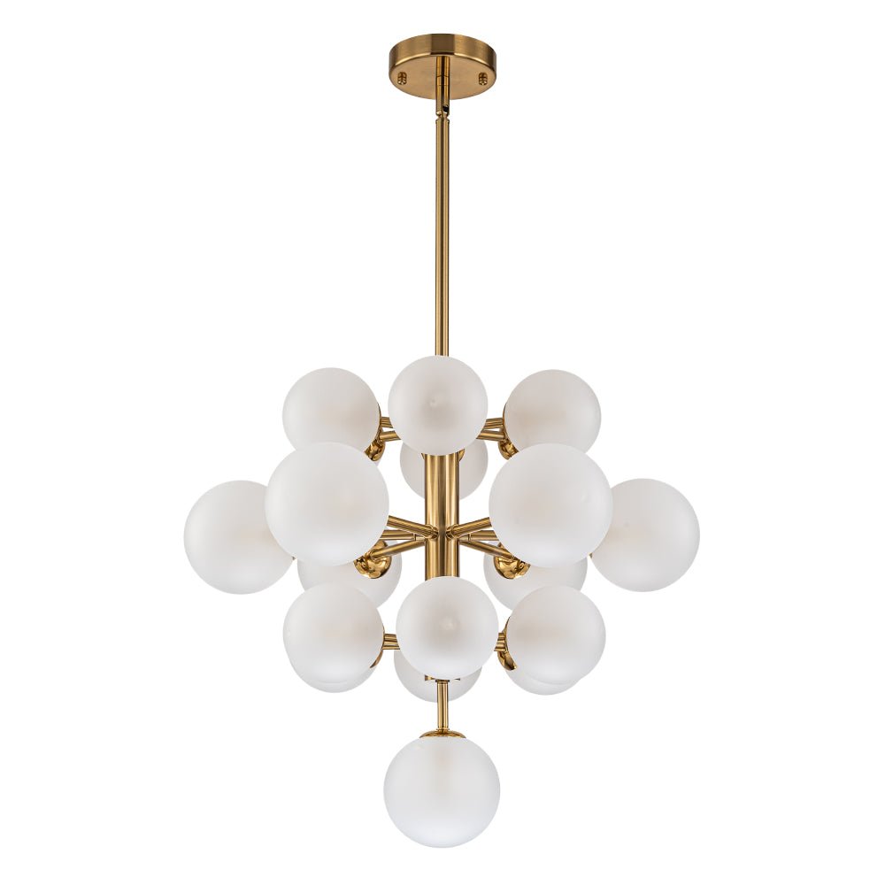 Freyza | Xenulix Mid-Century Sputnik Glass Chandelier – Mid-Century Dining Room Living Room