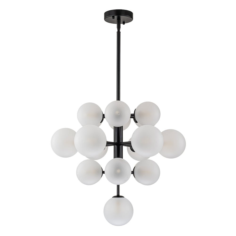 Freyza | Xenulix Mid-Century Sputnik Glass Chandelier – Mid-Century Dining Room Living Room