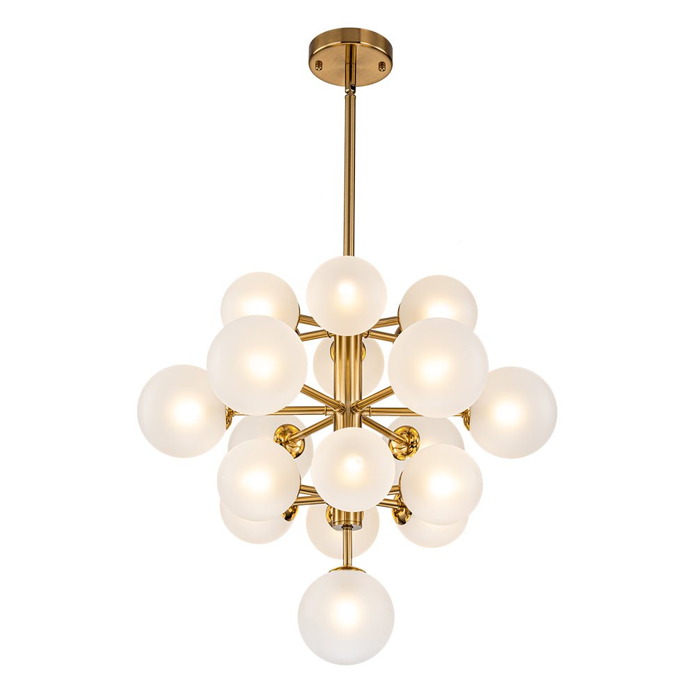 Freyza | Xenulix Mid-Century Sputnik Glass Chandelier – Mid-Century Dining Room Living Room