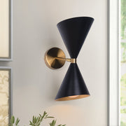 Freyza | Lunora Mid-Century-moderne Wandleuchte – modernes Wohnzimmer, Flur