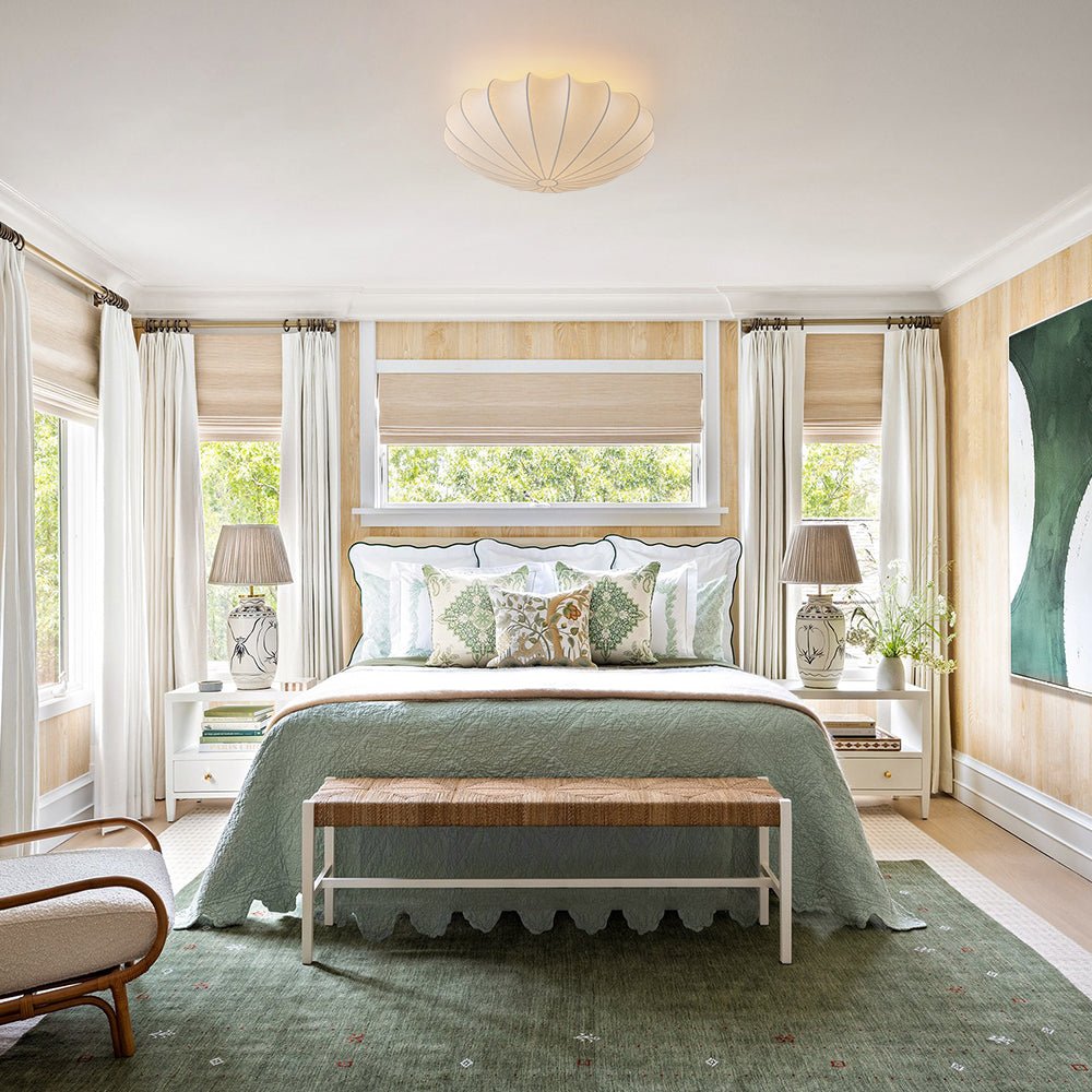 Freyza | Lunari Mid-Century Modern Ceiling Light – Modern Bedroom Living Room