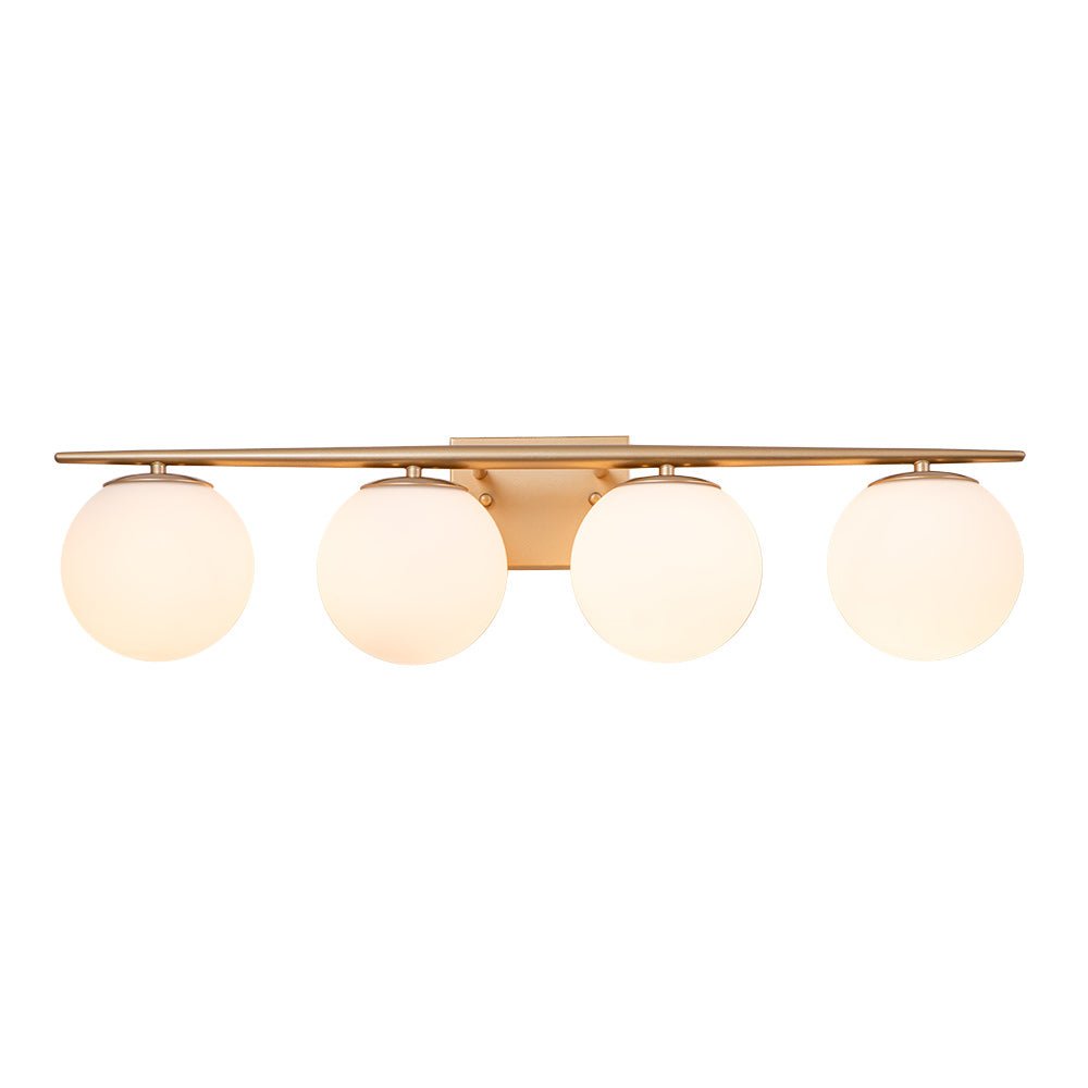 Freyza | Ildvari Wandleuchte aus Opalglas im Mid-Century-Stil – für Wohnzimmer und Flur im Mid-Century-Stil