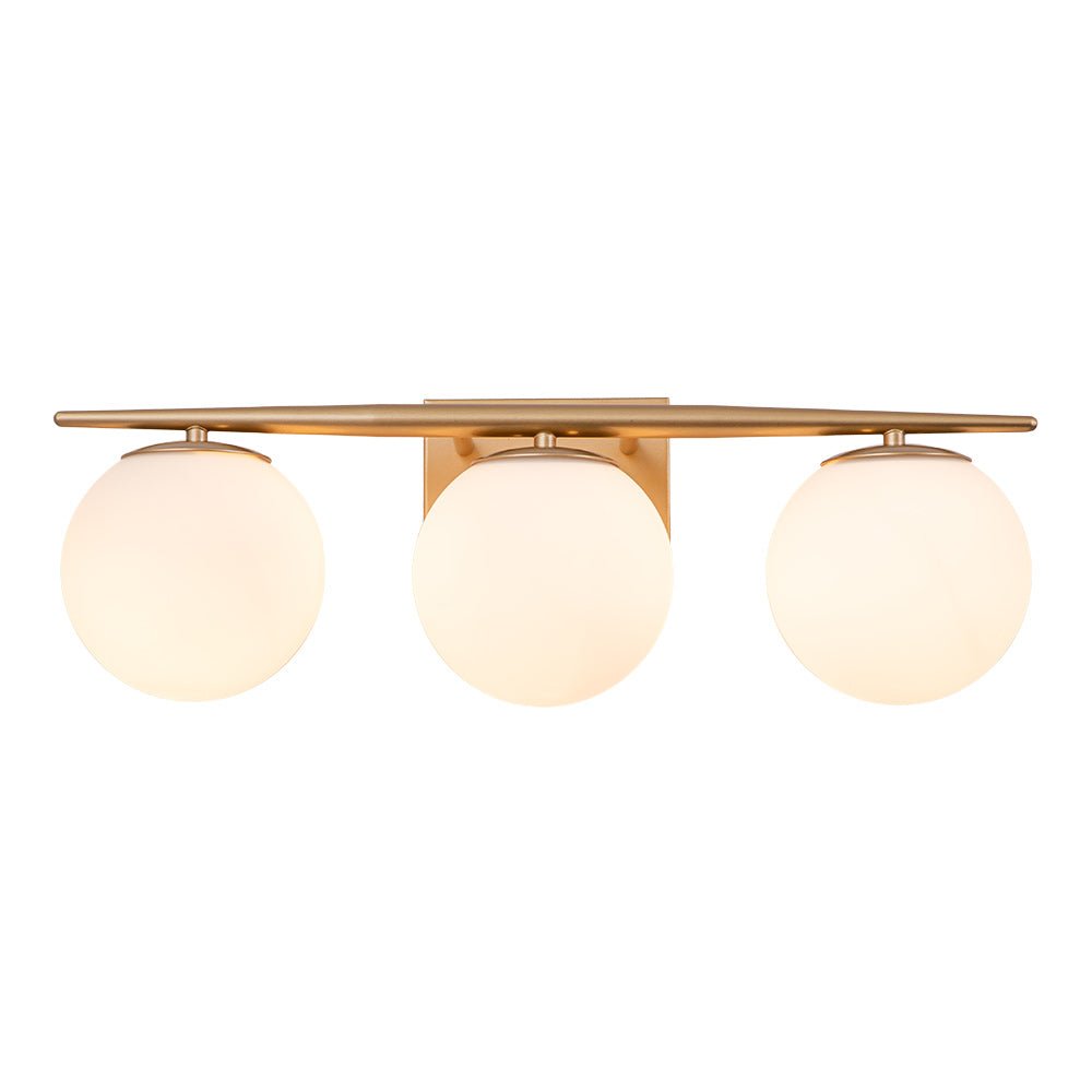 Freyza | Ildvari Wandleuchte aus Opalglas im Mid-Century-Stil – für Wohnzimmer und Flur im Mid-Century-Stil