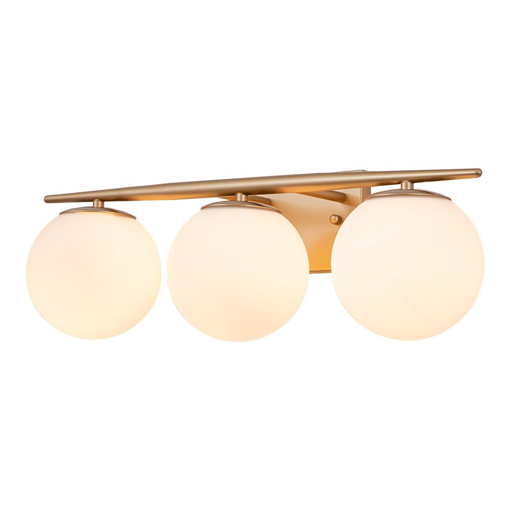 Freyza | Ildvari Wandleuchte aus Opalglas im Mid-Century-Stil – für Wohnzimmer und Flur im Mid-Century-Stil