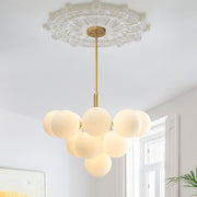 Freyza | Eloria moderner Glas-Kronleuchter – modernes Esszimmer, Wohnzimmer
