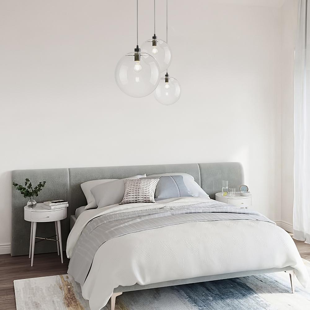 Freyza | Dvalinn Minimalist Glass Glass Pendant Light – Minimalist Kitchen Dining Room