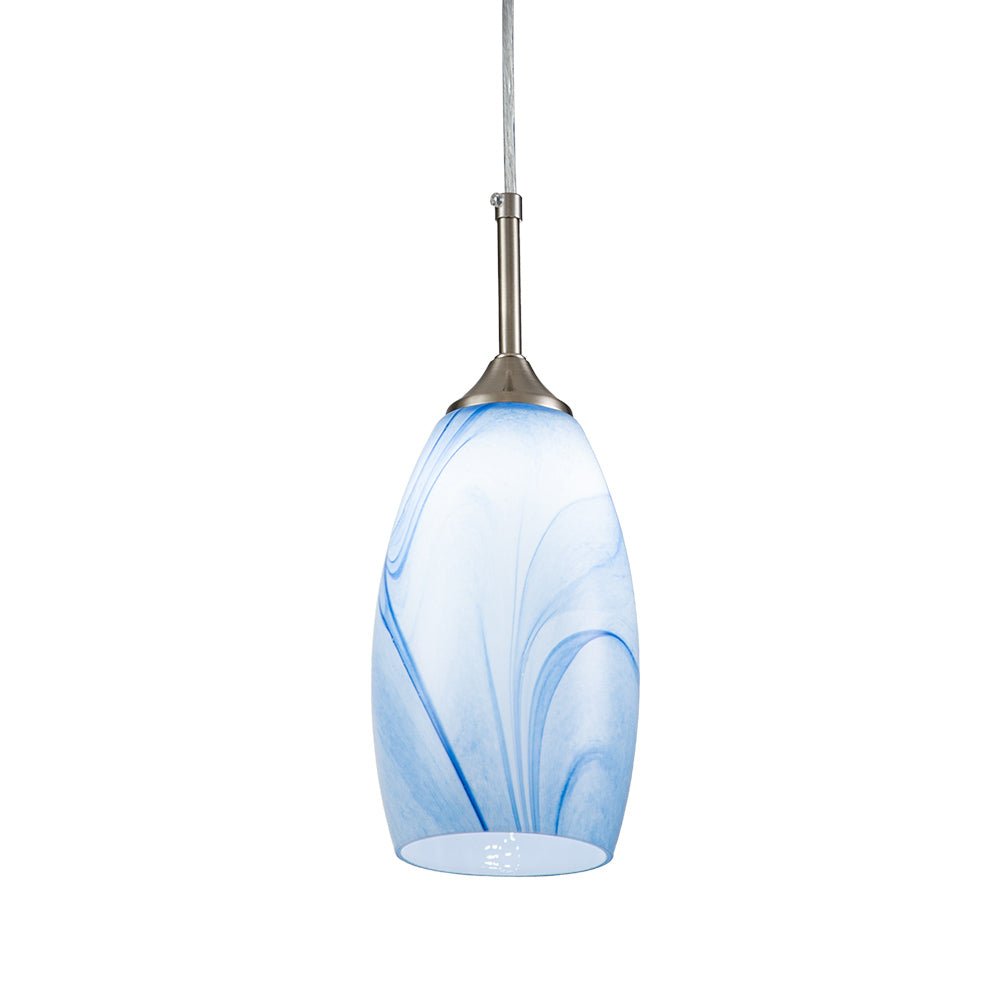 Freyza | Fljotunix Modern Mica Glass Pendant Light – Modern Kitchen Dining Room