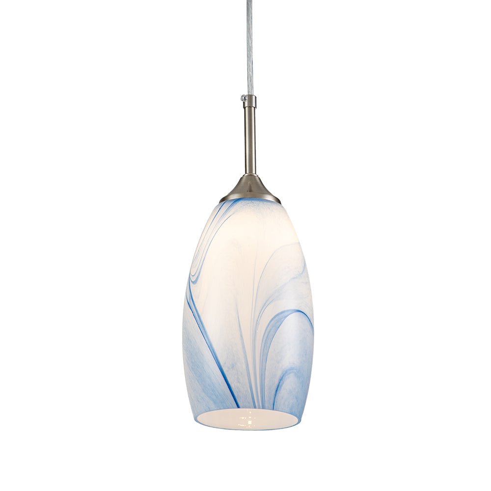 Freyza | Fljotunix Modern Mica Glass Pendant Light – Modern Kitchen Dining Room