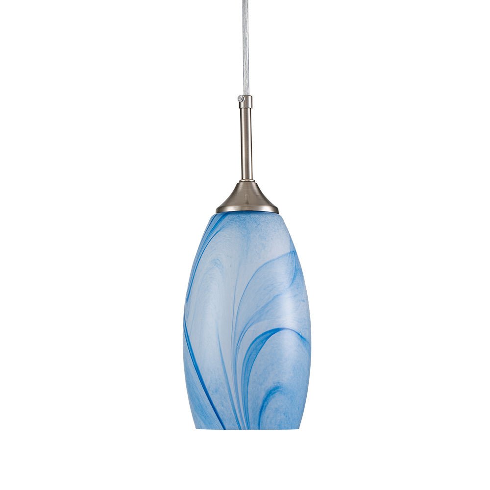 Freyza | Fljotunix Modern Mica Glass Pendant Light – Modern Kitchen Dining Room