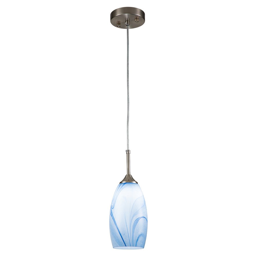 Freyza | Fljotunix Modern Mica Glass Pendant Light – Modern Kitchen Dining Room