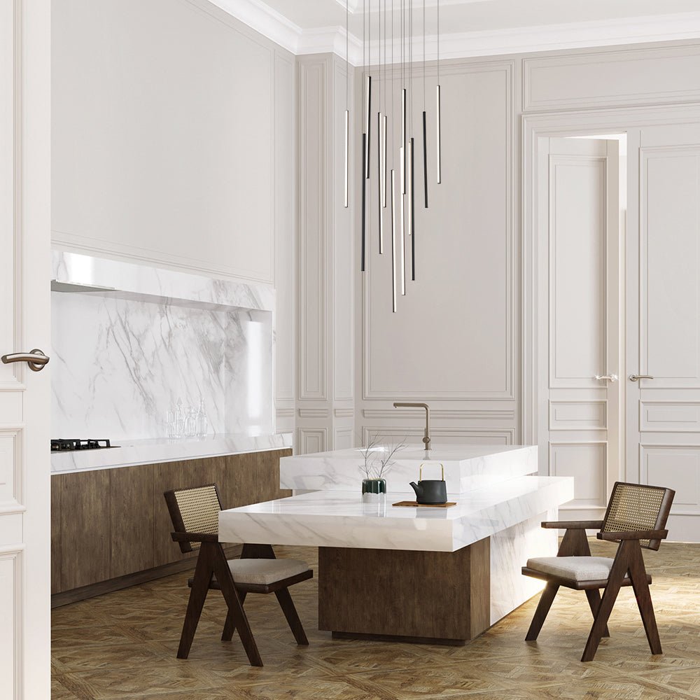 Freyza | Astera moderne LED-Hängeleuchte – Modernes Esszimmer, Wohnzimmer