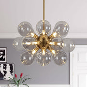 Freyza | Yrvunix Modern Cluster Glass Chandelier – Modern Dining Room Living Room