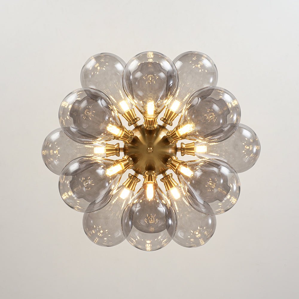 Freyza | Yrvunix Modern Cluster Glass Chandelier – Modern Dining Room Living Room
