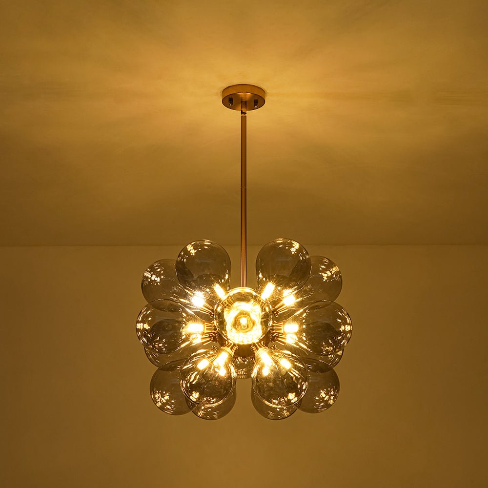 Freyza | Yrvunix Modern Cluster Glass Chandelier – Modern Dining Room Living Room