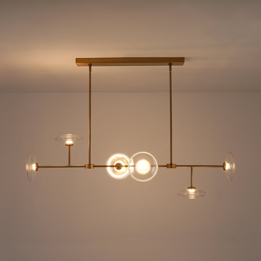 Freyza | Vatnuvum moderne dimmbare Glaspendelleuchte – modernes Esszimmer, Wohnzimmer