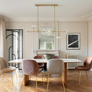Freyza | Vatnuvum moderne dimmbare Glaspendelleuchte – modernes Esszimmer, Wohnzimmer