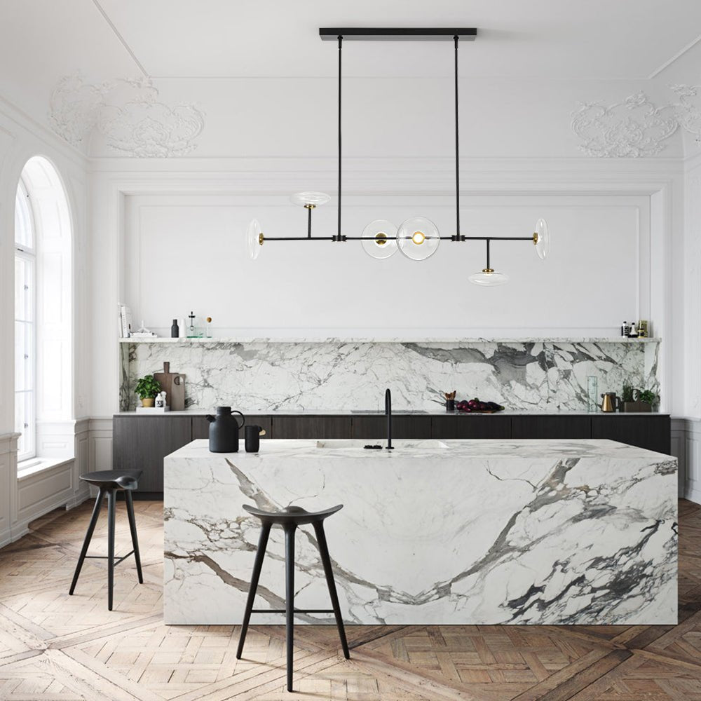 Freyza | Vatnuvum moderne dimmbare Glaspendelleuchte – modernes Esszimmer, Wohnzimmer