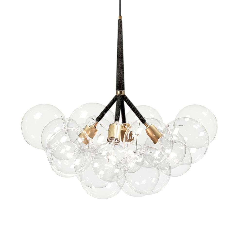 Freyza | Luniva Modern Glass Glass Chandelier – Modern Dining Room Living Room