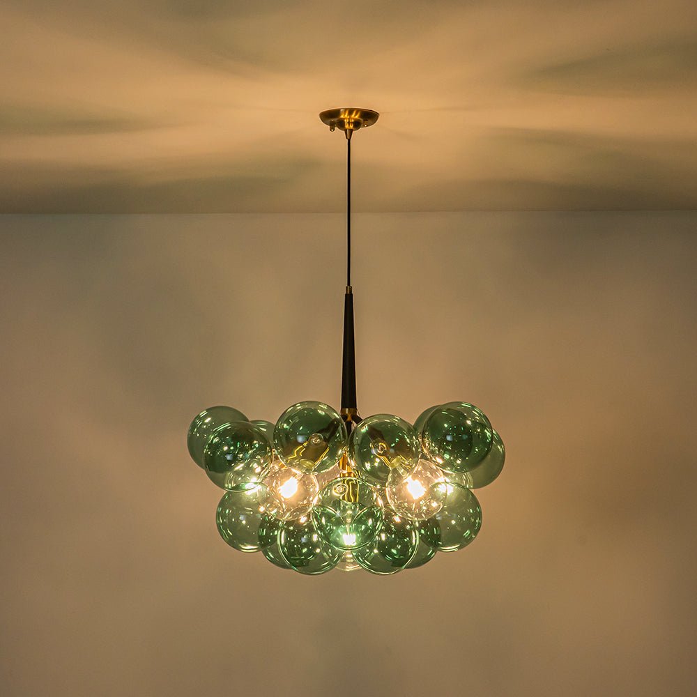 Freyza | Qvistun Modern Cluster Glass Chandelier – Modern Dining Room Living Room