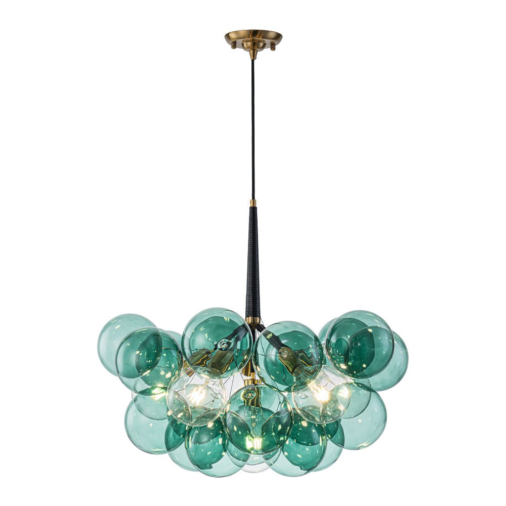 Freyza | Qvistun Modern Cluster Glass Chandelier – Modern Dining Room Living Room