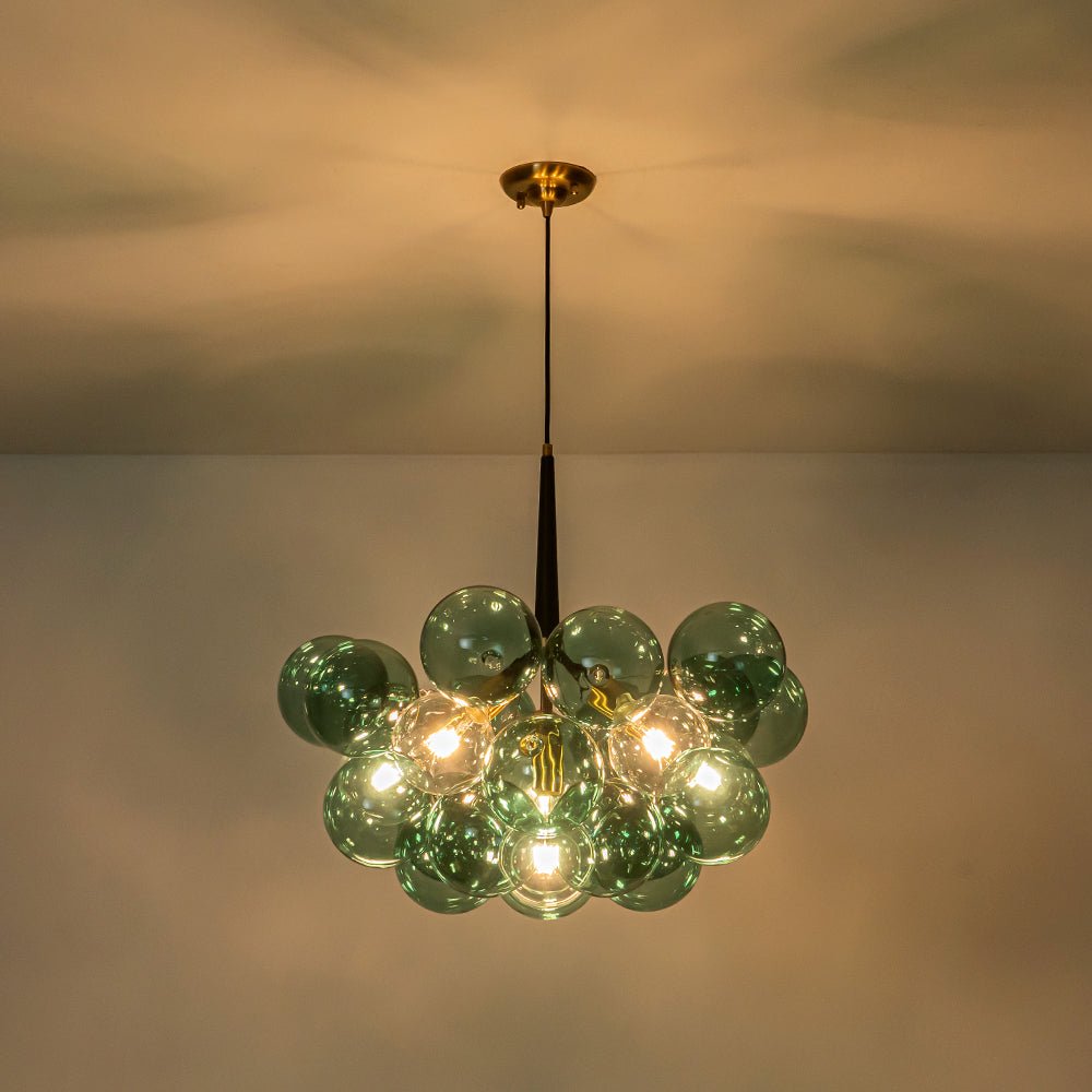 Freyza | Qvistun Modern Cluster Glass Chandelier – Modern Dining Room Living Room