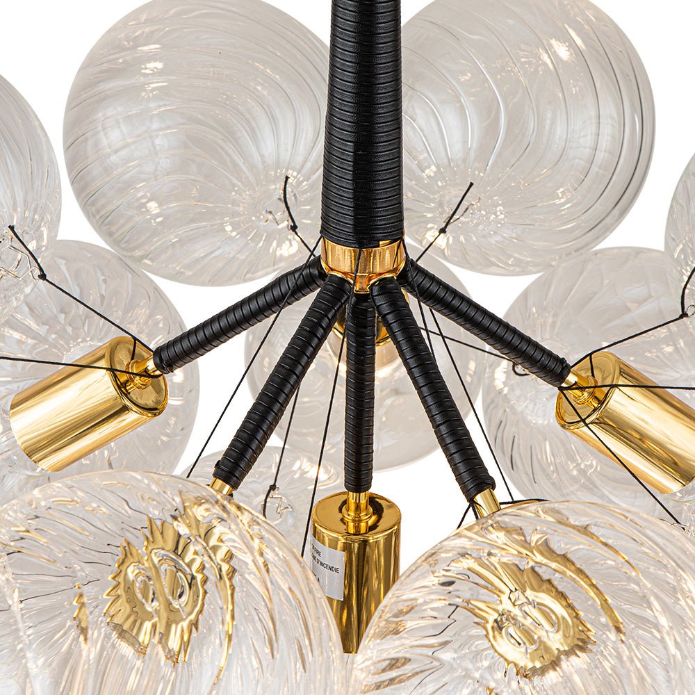Freyza | Valion Modern Globe Glass Chandelier – Modern Dining Room Living Room