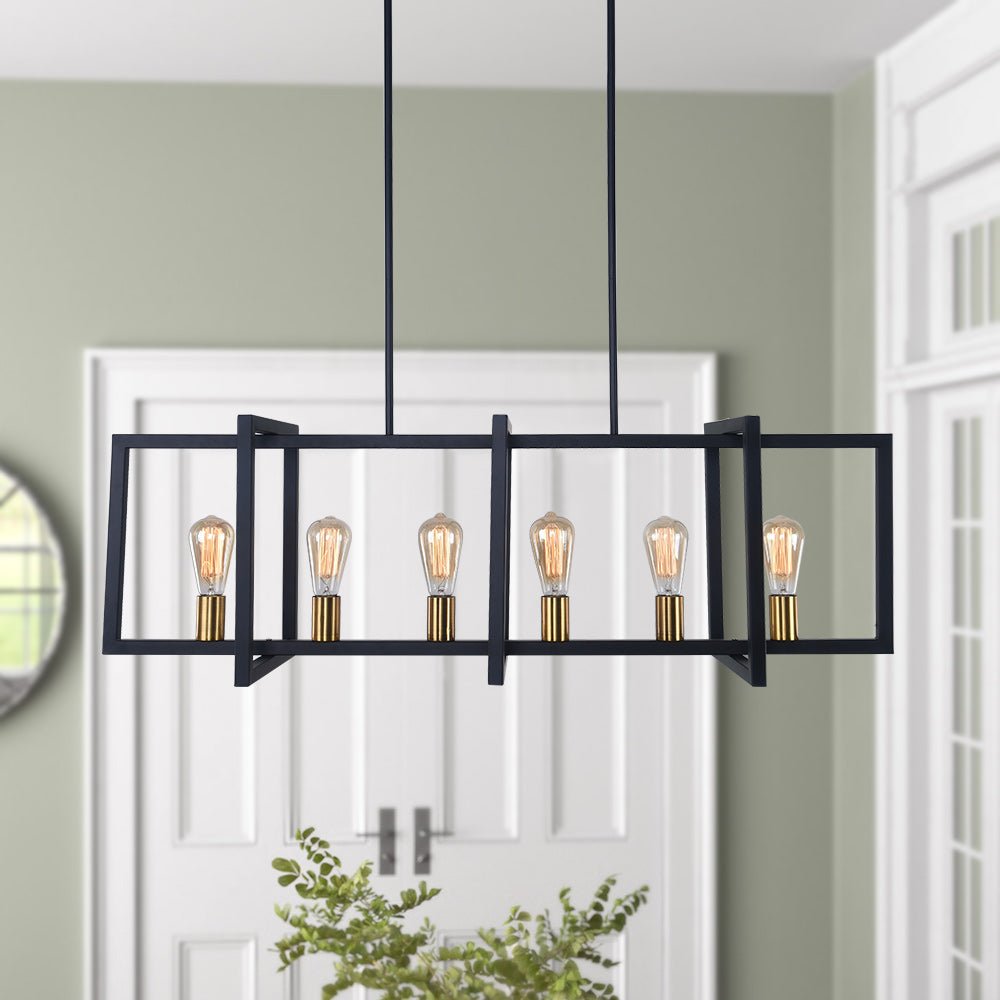 Freyza | Quell Modern Farmhouse Chandelier – Modern Dining Room Living Room