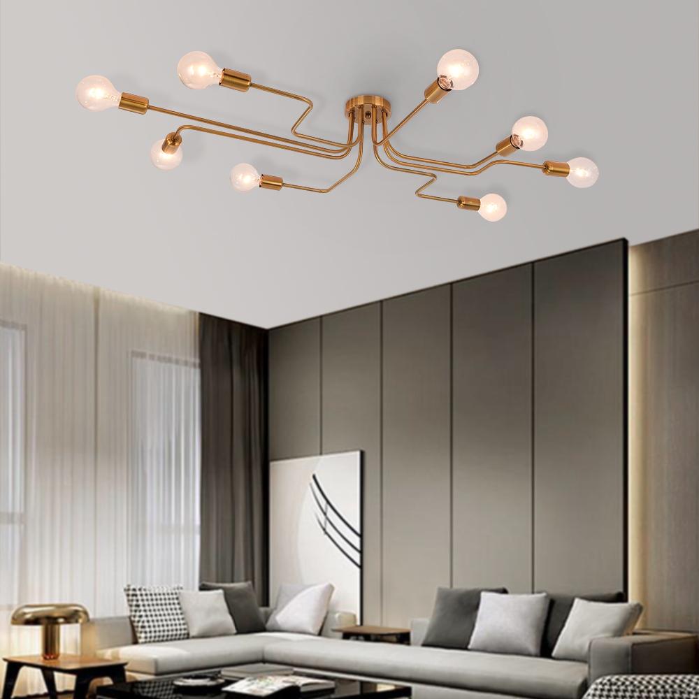 Freyza | Qvistunix Lampe de plafond industrielle moderne – Chambre et salon modernes