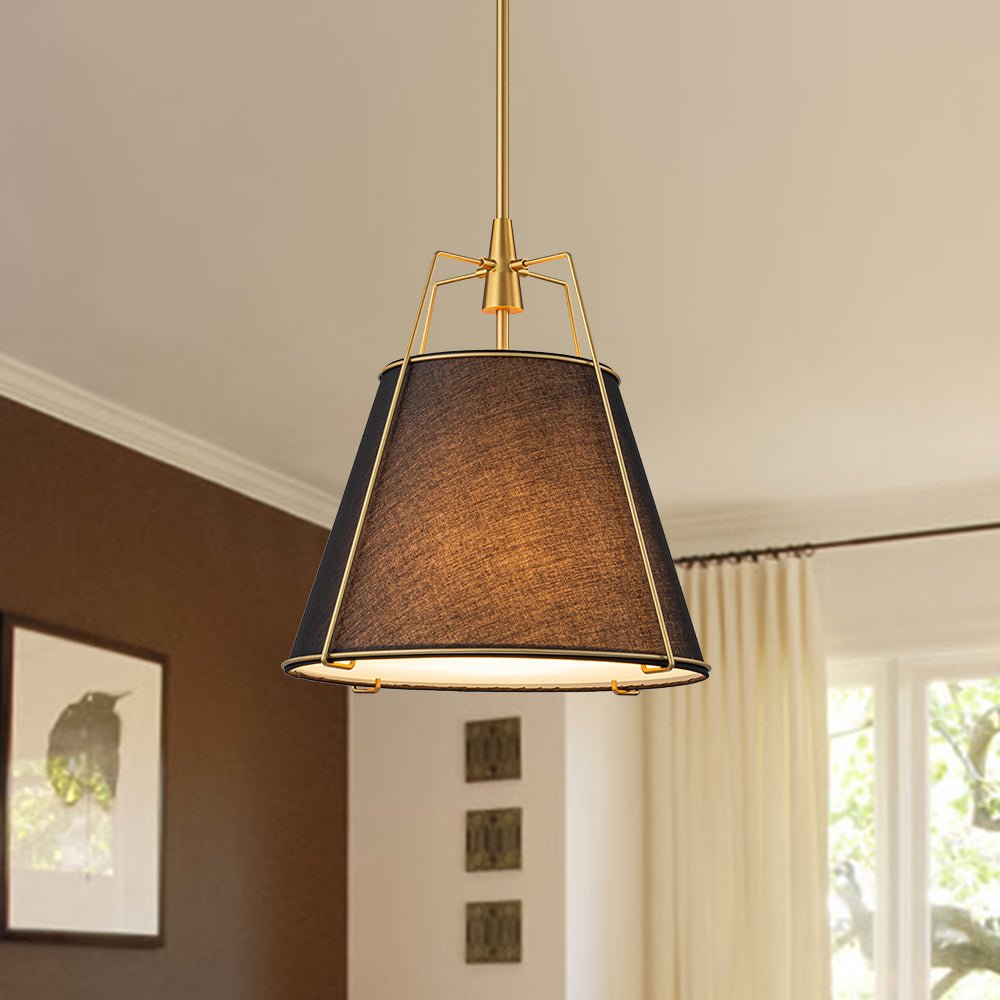 Freyza | Seriva Modern Fabric Fabric Ceiling Light – Modern Bedroom Living Room