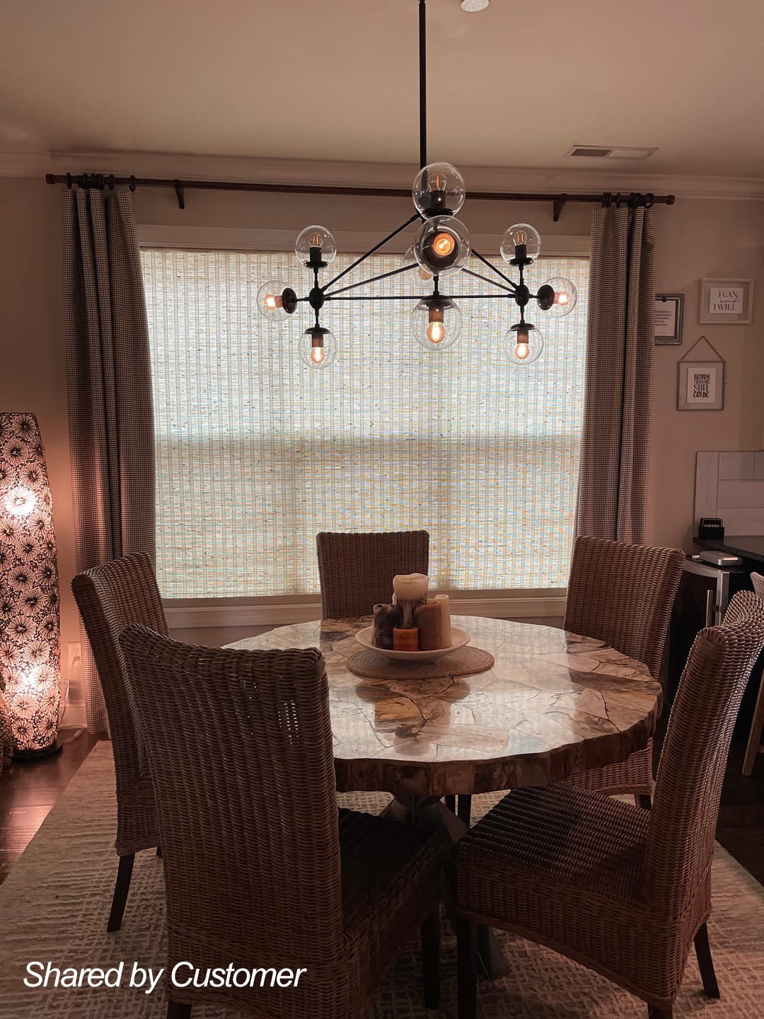 Freyza | Moderne, feminine Statement-Pendelleuchte – modernes Esszimmer, Wohnzimmer