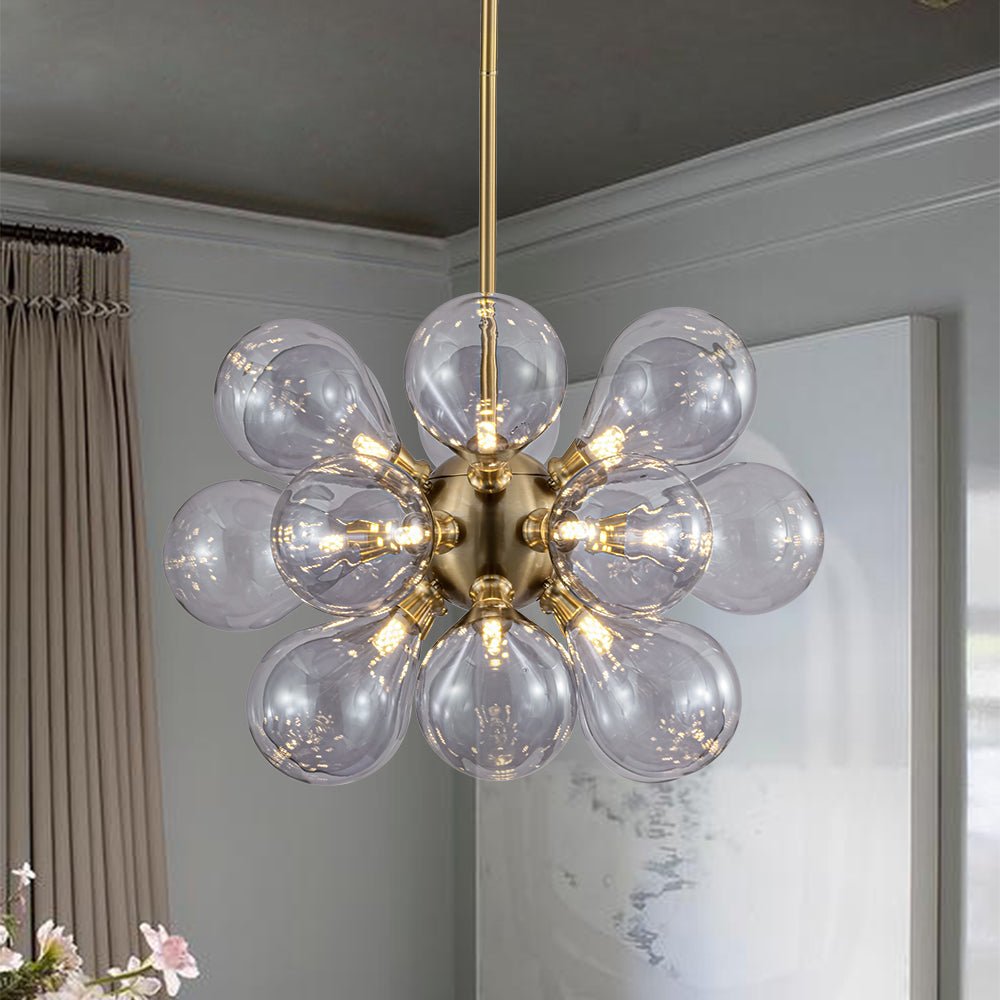 Freyza | Himinuvyr Morandi-Cluster-Glasleuchter – Esszimmer, Wohnzimmer