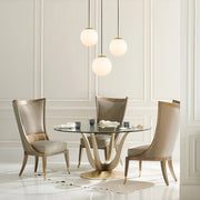 Freyza | Xenuvox Simple Globe Glass Pendant Light – Kitchen Dining Room