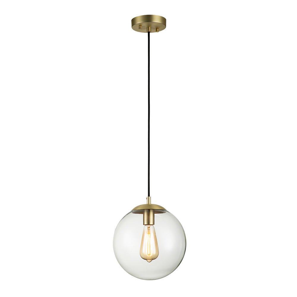 Freyza | Xenuvox Simple Globe Glass Pendant Light – Kitchen Dining Room