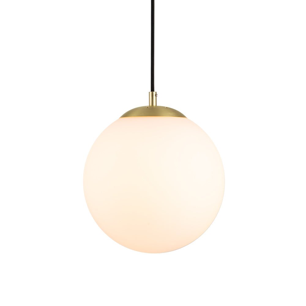 Freyza | Xenuvox Simple Globe Glass Pendant Light – Kitchen Dining Room
