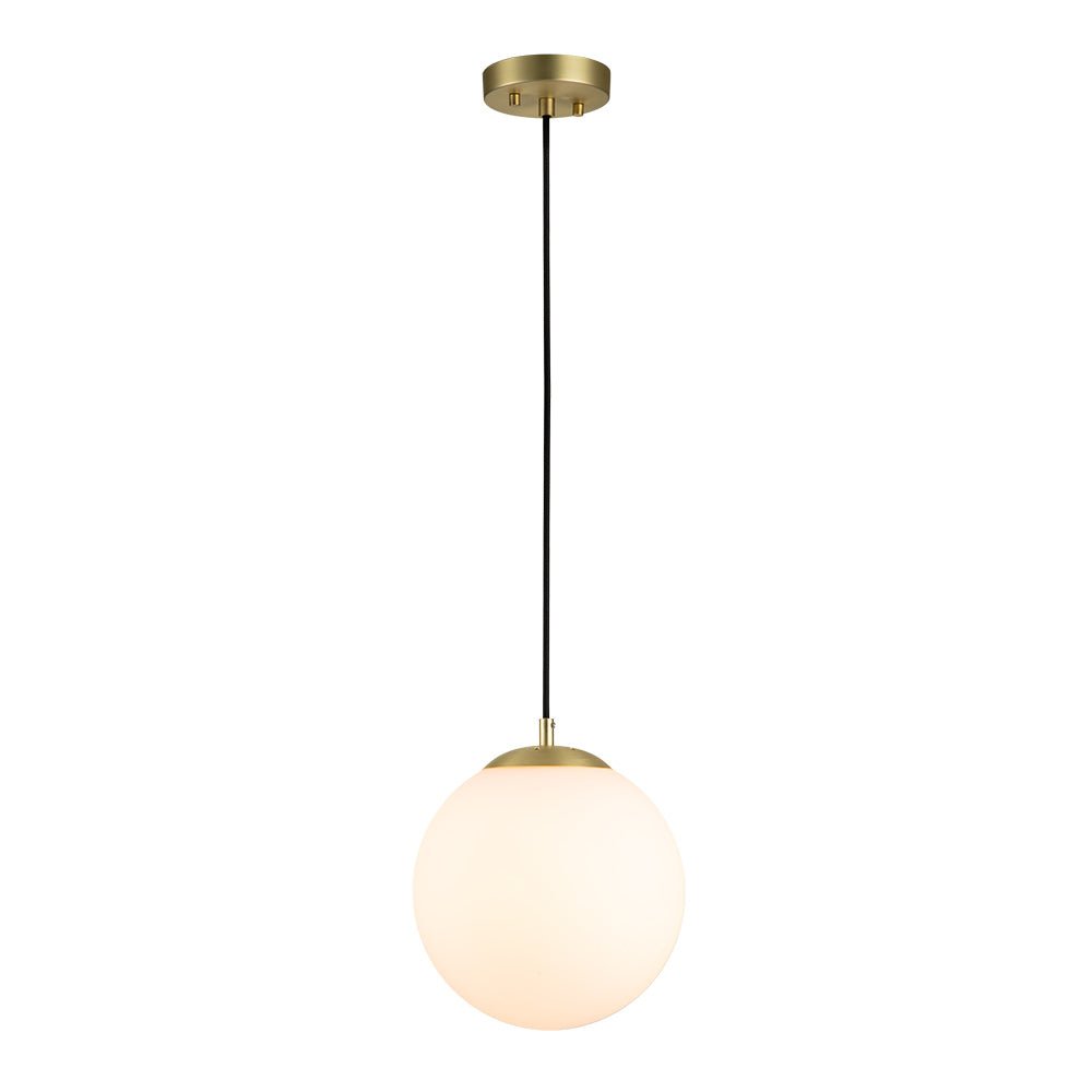 Freyza | Xenuvox Simple Globe Glass Pendant Light – Kitchen Dining Room
