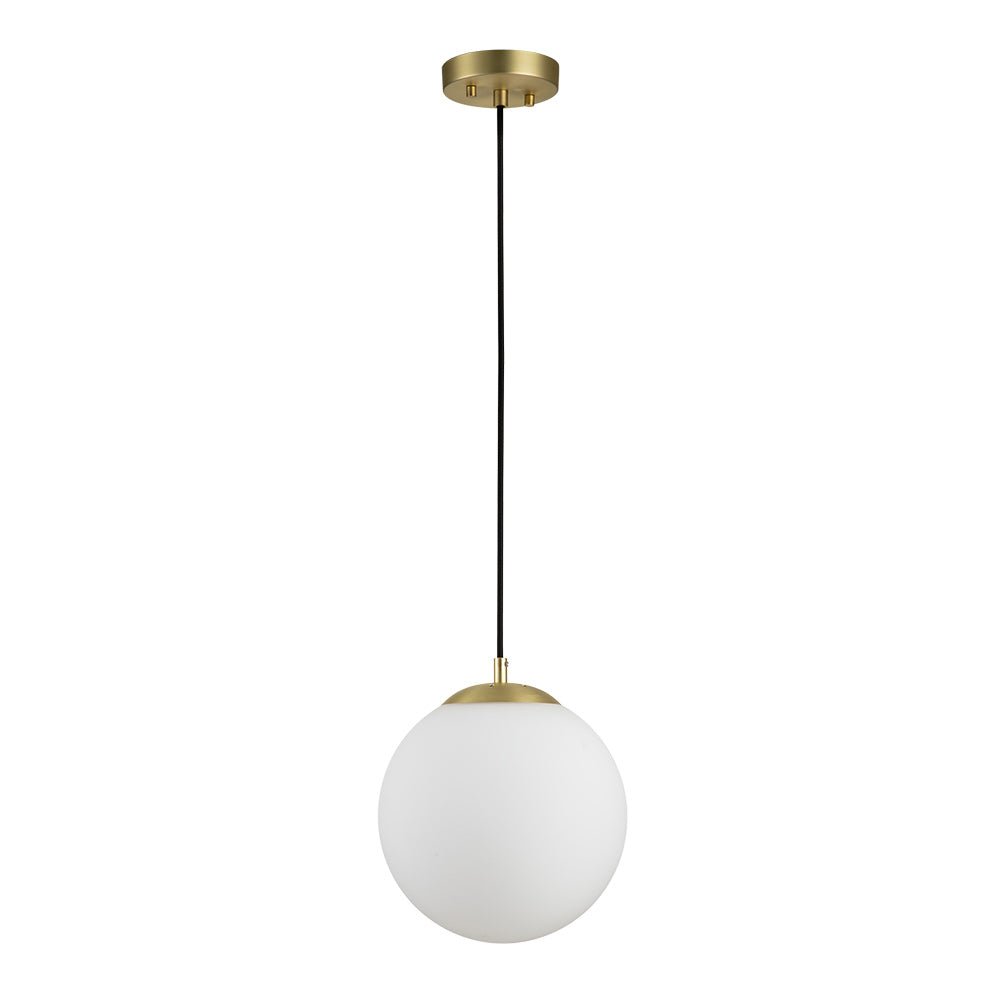 Freyza | Xenuvox Simple Globe Glass Pendant Light – Kitchen Dining Room