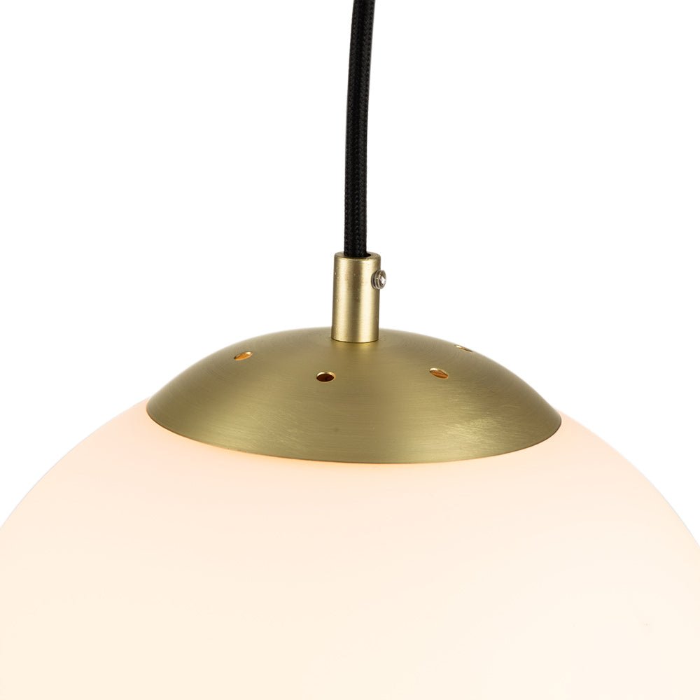 Freyza | Xenuvox Simple Globe Glass Pendant Light – Kitchen Dining Room
