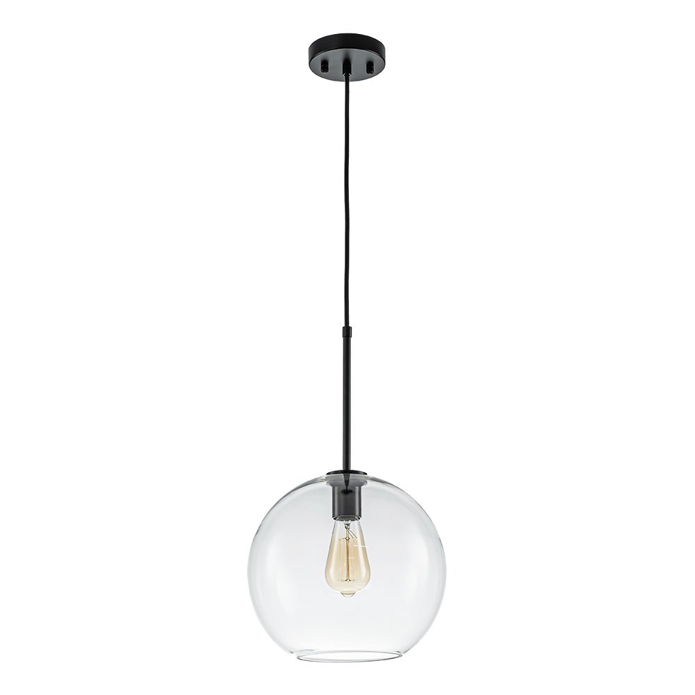 Freyza | Gloriana Simple Mid-Century Glass Pendant Light – Mid-Century Kitchen Dining Room
