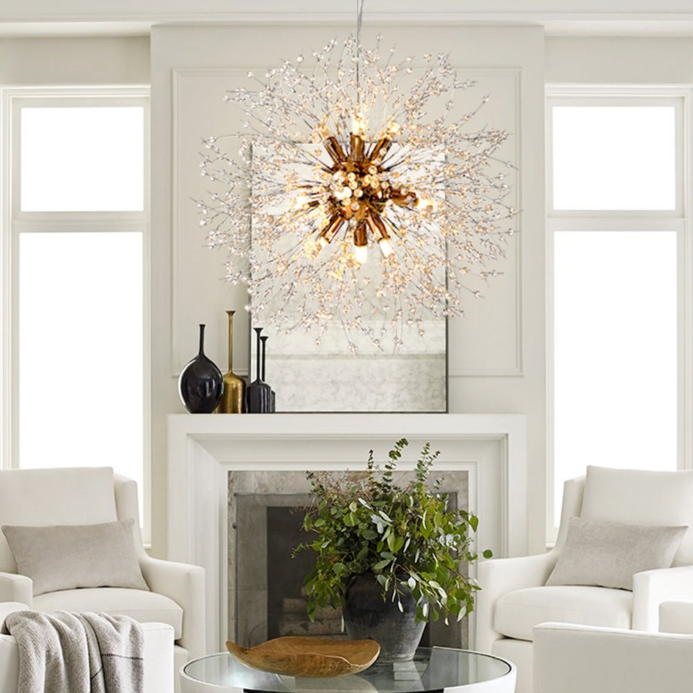 Freyza | Alvsang Dandelion Crystal Crystal Chandelier – Dining Room Living Room