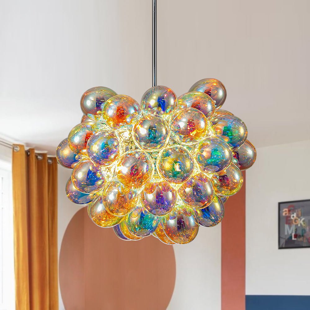 Freyza | Aevuvya Stylish Bauhaus Glass Chandelier – Dining Room Living Room