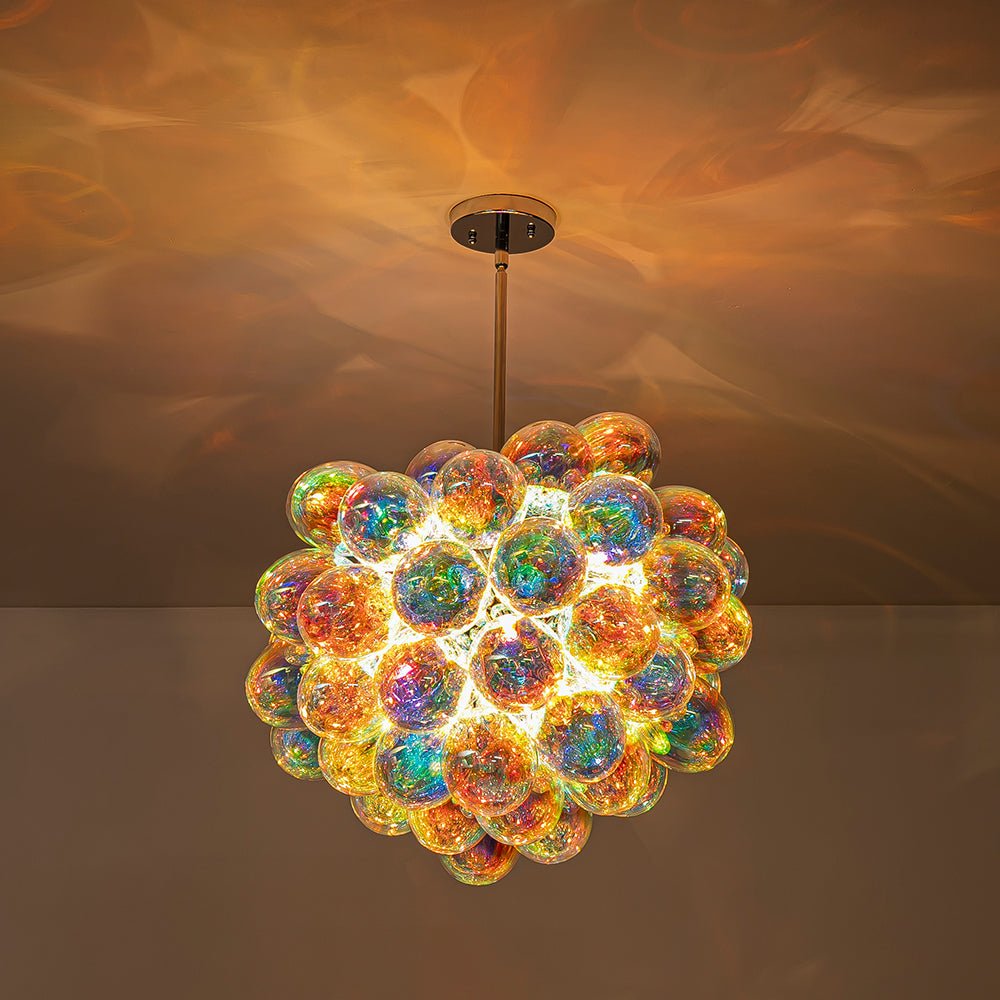 Freyza | Aevuvya Stylish Bauhaus Glass Chandelier – Dining Room Living Room
