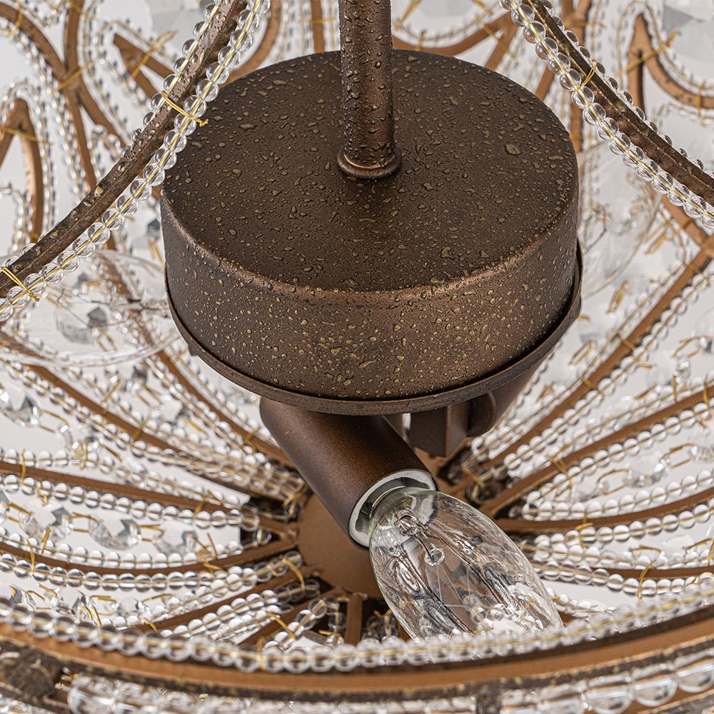 Freyza | Vatnuli Traditional Antique Crystal Antique Ceiling Light – Traditional Bedroom Living Room
